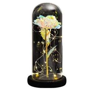 กุหลาบแดงที่เก็บรักษาไว้ในแก้ว-วันวาเลนไทน์และของขวัญตรุษจีน - Product Image 6