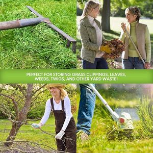 Sacs à déchets de jardin biodégradables personnalisés en gros, gallon <span class=keywords><strong>1</strong></span>-10l, pour les feuilles, les déchets de jardin, les feuilles, le papier, les déchets alimentaires - Product Image 6