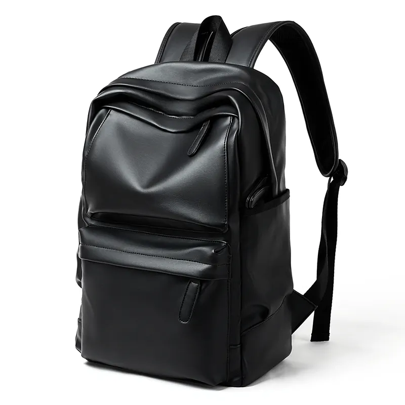 Teens mochila escolar infantil menino College Bookbag Customizable Leather School Bag Studded sac a dos