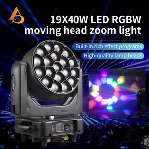 Foco móvil LED Bee Eye 4 en 1 DMX512 de 40W, 19 unidades, superventas para escenario - Product Image 2