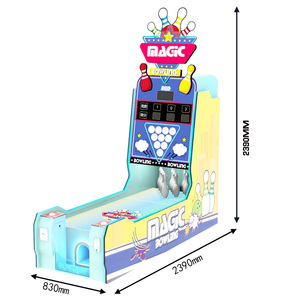 เครื่องเกมอาร์เคดอิเล็กทรอนิกส์ในร่มเครื่องเล่นโบว์ลิ่งไฟฟ้าสำหรับรางวัลล็อตเตอรี่ความบันเทิงสนามเด็กเล่นที่ใช้เหรียญ - Product Image 5