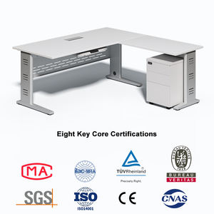 Titan Series XS T1414La Cadre et assemblage en métal de bureau en forme de L simples requis avec fonctions de stockage - Product Image 3