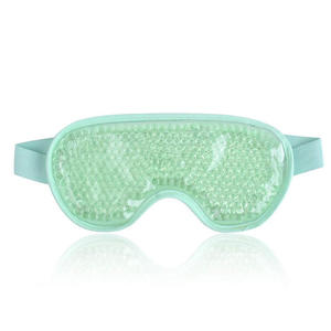 다크 서클, 편두통, 스트레스 완화를 위한 재사용 가능한 아이스 아이 마스크 쿨링 패치 핫/콜드 젤 비즈 아이 마스크 - Product Image 3