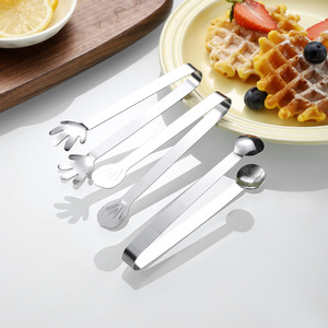 <span class=keywords><strong>Pinzas</strong></span> para Hielo de Acero Inoxidable, Mini, Reforzadas, para Cubos de Hielo, <span class=keywords><strong>Barbacoa</strong></span>, Buffet y Alimentos - Product Image 4