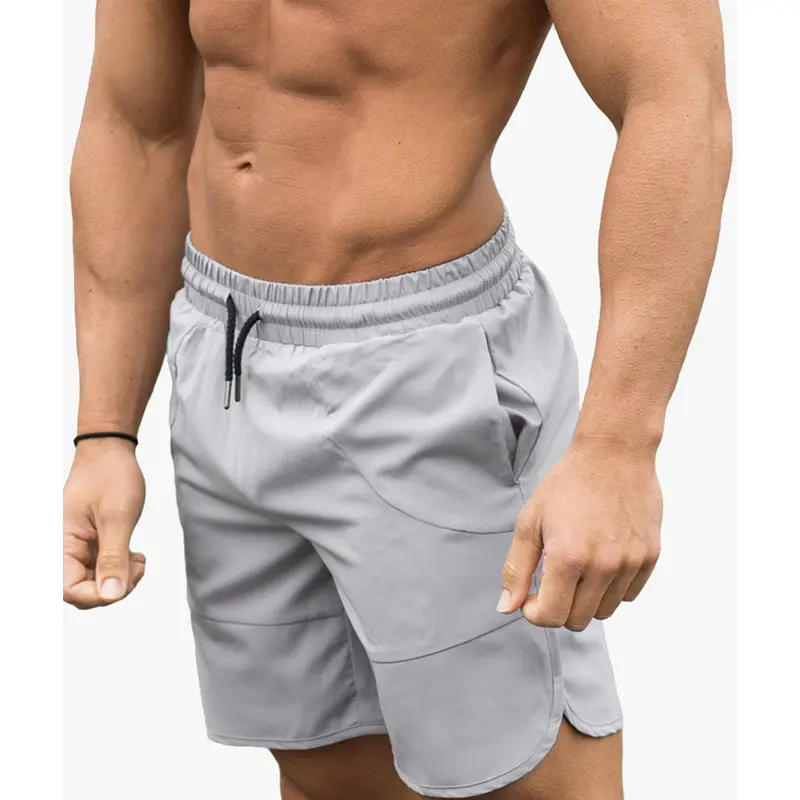 Custom Men Polyester Training Shorts Workout Running Gym Sports Casual Fitness Men's Shorts