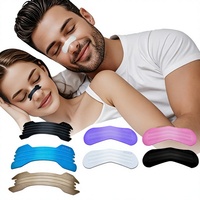 Patch nasal anti-ronflement transfrontalier en tissu non tissé élastique pour l'expansion physique et l'admission d'air, soulage la congestion nasale