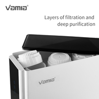 Système de purification d'eau intelligent à débit élevé avec commande vocale, système d'osmose inverse RO, filtre moulé monobloc, machine à eau potable directe pour la maison