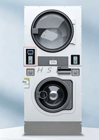 Laundry Washig Machine Stacked Washer Dryer for Laundromat Machines