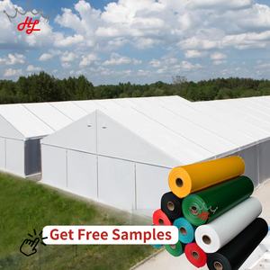 Bâche enduite de PVC de matériel de tissu de tente de <span class=keywords><strong>toile</strong></span> de HL pour l'abri imperméable d'événement de camping - Product Image 1