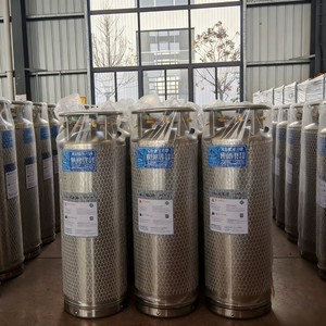 <span class=keywords><strong>Bouteille</strong></span> Dewar 80L à prix d'usine, cylindre cryogénique pour azote liquide, réservoir Dewar vertical soudé et isolé - Product Image 5