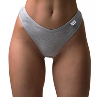 String sexy, lingerie, sous-vêtements, G-string sans couture pour femmes, culottes en coton, tongs, logo personnalisé, culottes tricotées multicolores pour femmes