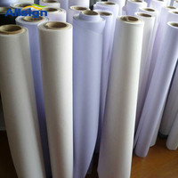 Bâche PVC Flex en polyester imprimée en couleur CMYK ALLSIGNCMYK / Rouleau de bâche PVC Flex en polyester à dos noir