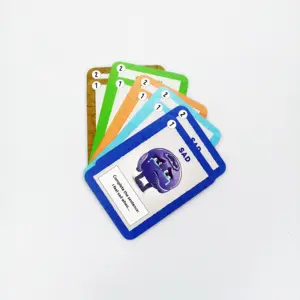 Baraja de naipes personalizada para impresión de tarjetas flash educativas para niños