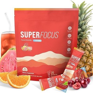 Magnesium Focus On-The-Go Drink Mix 20 Polveri Elettrolitiche Aromatizzate alla Frutta per Adulti, Supporto Immunitario, Gestione dell'Energia, Vendita Calda su <span class=keywords><strong>Amazon</strong></span> - Product Image 5