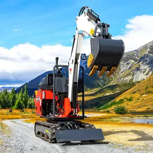 Hot Sale Excavator Machine Hydraulic Mini Small Micro Micro Excavator Crawler Digger 0.8T Mini Excavators For Sale