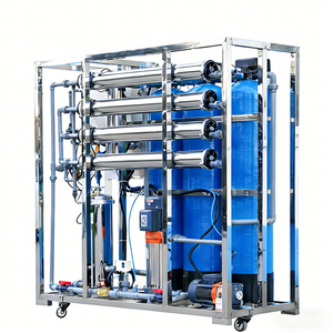 Système de traitement des eaux industrielles par osmose inverse, pompe, sable de quartz, <span class=keywords><strong>charbon</strong></span> <span class=keywords><strong>actif</strong></span>, <span class=keywords><strong>filtration</strong></span> par résine, 0,25-1 tonne/heure, 24 heures - Product Image 4