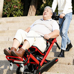 Fauteuil roulant électrique motorisé pour escaliers, pliable en aluminium, équipement d'évacuation et de réadaptation électrique pour personnes âgées - Product Image 1