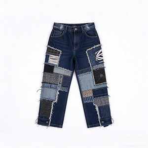 DiZNEW 2025 Design Veste en jean denim, délavée à la <span class=keywords><strong>main</strong></span>, de haute qualité, fabricant de vestes en jean, style super complexe - Product Image 2