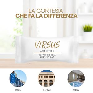 Cuffia da Doccia Virsus, Confezione di Accessori da Bagno Monouso per Hotel - Product Image 5