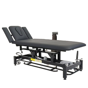 Table de thérapie manuelle ostéopathique moderne en cuir véritable électrique à 6 segments réglables avec 2 moteurs pour salle de <span class=keywords><strong>sport</strong></span> - Product Image 4