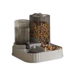 Automatic Pet Water Fountain & <b>Feeder</b> - <b>Cat</b> Dog Bowls Food Storage Pet Supplies - Product Image 1