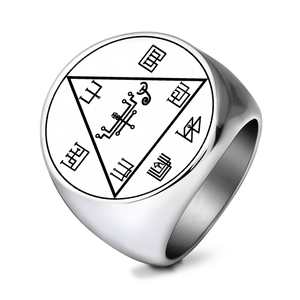 <span class=keywords><strong>Bague</strong></span> en acier inoxydable, amulette de bijoux, Archange Michel, ange gardien, Haniel, Haamiah, Lezalel, Umabel, <span class=keywords><strong>Daniel</strong></span>, Jeliel, Menadel, Mihael - Product Image 4