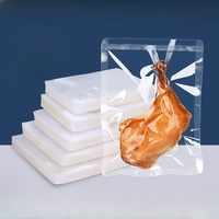 Sacs sous vide soufflés en film plastique pour congélation et stockage de viande, ail, légumes et aliments secs