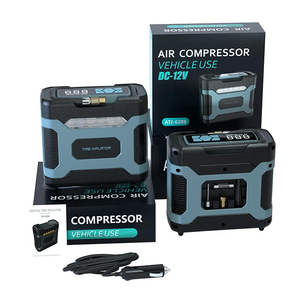 AUTOROUT RLA-6288 เครื่องสูบลมยางไฟฟ้าแบบพกพา DC12V 150PSI 35L/MIN ไร้สาย ชาร์จไฟได้ พร้อมหน้าจอดิจิตอลแสดงแรงดัน - Product Image 4