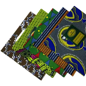 African Fabric 100% polyester wax soft feel single side 95g African printed fabrics for clothing