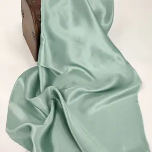 China fabricantes 100% seda 22 m/m 275cm largura cetim liso dyed seda tecidos para a cama