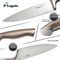 Premium japon şef bıçaklar Set yüksek karbon çelik Boning Cleaver profesyonel pişirme için soyma bıçakları