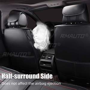 Housses de siège avant de voiture en cuir PU imperméables universelles ventilées pour SUV et camion, protection intérieure, STOCK UE - Product Image 4