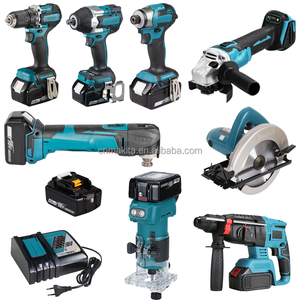 18V công cụ điện Combo <span class=keywords><strong>kit</strong></span> không dây Li-ion pin công cụ chuyên nghiệp với 1 năm bảo hành CE chứng nhận - Product Image 1