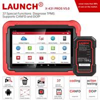 LAUNCH X431 PRO PROS V5.0 Scanner de diagnostic automobile 37+ fonctions spéciales Système complet Bidirectionnel CAN FD DoIP Outil TPMS
