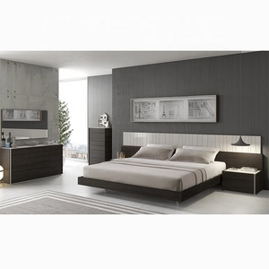 Muebles de Dormitorio NOVA Directo de Fábrica 11NAA011, Juego de Dormitorio Moderno con Cama King Size de Melamina - Product Image 1