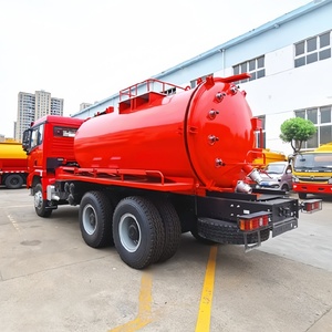 Camión de Limpieza de Alcantarillado Diésel de Uso Pesado, Capacidad del Tanque de 20 CBM, Tracción 6x4, Vehículo de Dragado de Alcantarillado para Saneamiento Municipal - Product Image 5