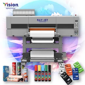 Uv Dtf Printer 60Cm 2 In 1 Roll To Roll Transfer Sticker A/B Film Automation Uv Dtf Roll Printer Machine With Laminator