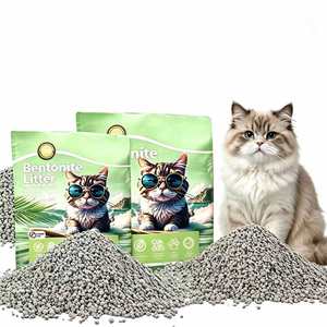 OEM ODM Customized Fast Agglomeration Deodorant Low Dust Fragrance Strong <b>Odor</b> Control Bentonite cat Litter - Product Image 1