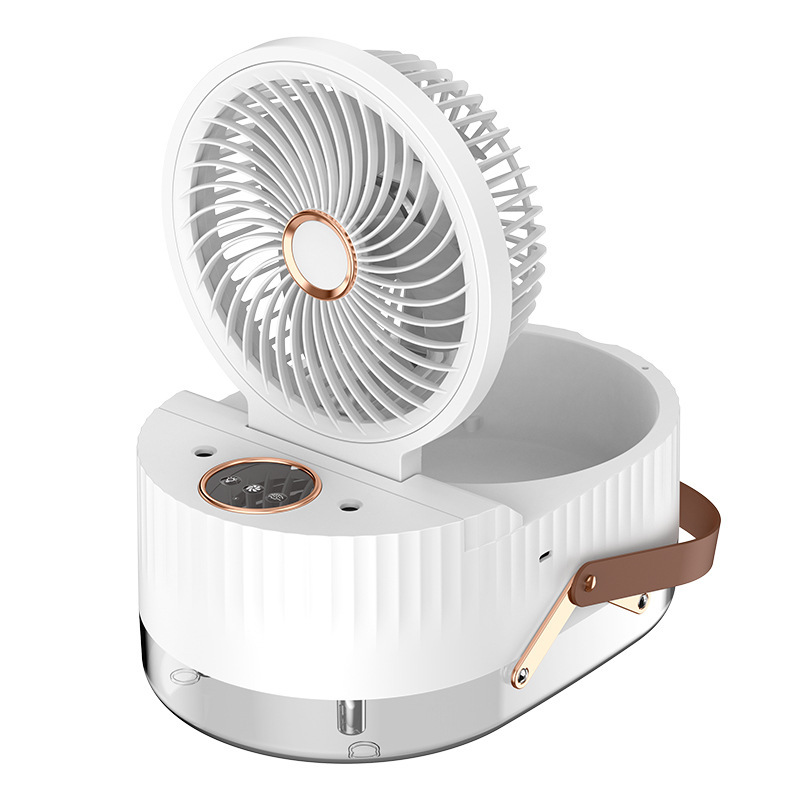 [สีขาว] พัดลมสเปรย์ทำความเย็น - รุ่นปลั๊กอินโดยตรง