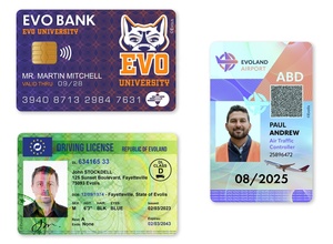 An Ninh Evolis agilia truyền lại nhiệt máy in thẻ nhựa 600 dpi cạnh để cạnh in ID Máy in thẻ máy - Product Image 6