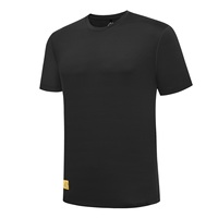 T-shirt à manches courtes personnalisé pour hommes T-shirt décontracté à col rond élastique à séchage rapide