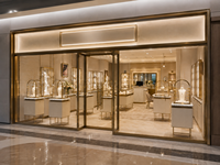 Conception de bijouterie sur mesure pour les magasins de détail |   Vitrines d'exposition à LED, solutions clés en main pour l'aménagement de magasins et l'aménagement complet d'usines
