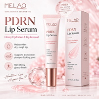 Sérum pour les lèvres pour des lèvres plus pulpeuses, PDRN, acide hyaluronique, peptide, hydratant, non collant, brillant, nourrissant, lissant, soin des lèvres
