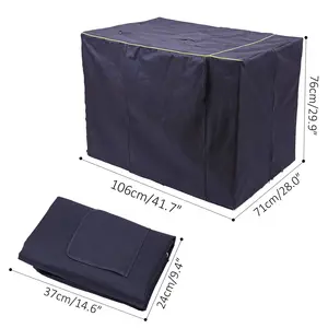 High Quality Waterproof Pet Dog Cage Cover Non-Slip Kennel Cage Cover Dog Crate Cover Outdoor