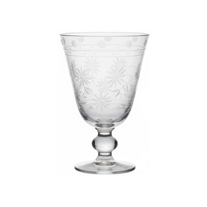 Verre à <span class=keywords><strong>vin</strong></span> en cristal gravé <span class=keywords><strong>de</strong></span> fleurs, logo personnalisé en gros, vente chaude, verre vintage sans plomb, verre à boisson pour la maison, fête, boisson - Product Image 1