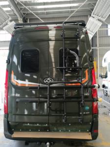 Venta caliente nuevo estilo estable exterior portabicicletas plegable Camper bicicleta escalera estante con perfil de aluminio más <span class=keywords><strong>autocaravanas</strong></span> - Product Image 2