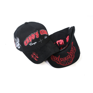 Cappello da Baseball a 5 Pannelli Unisex 2026 Corridos Tumbados, Moda Streetwear con Ricamo Personalizzato di Alta Qualità - Product Image 1