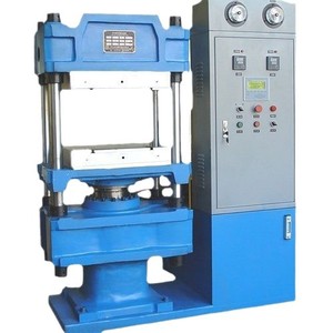 Vulcaniseuse de plastique 63 tonnes 400x400mm, machine de vulcanisation automatique à plaques avec commande PLC pour le traitement du caoutchouc - Product Image 4