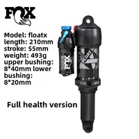Amortisseur arrière FOX X pour VTT, modèle FLOAT DPS, suspension souple, 210 mm, amortissement par pression d'air