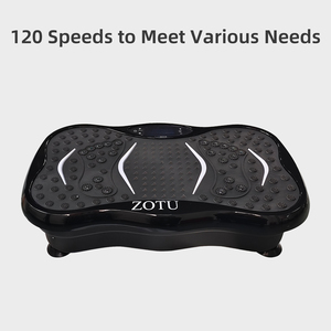 Plateforme vibrante ZOTU pour tout le corps <span class=keywords><strong>avec</strong></span> 99 niveaux réglables, 3 zones de vibration, télécommande et contrôle tactile pour l'exercice et le tonification musculaire - Product Image 4